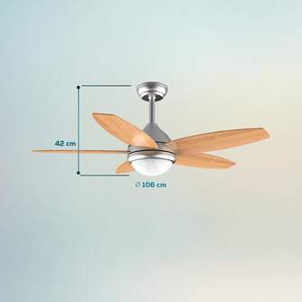 VENTILADOR TECHO CECOTEC 495 106CM 55W MD 5896