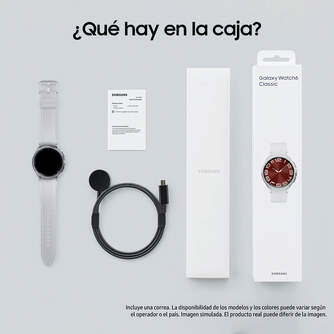 SMARTWATCH SAMSUNG GALAXY WATCH 6 CLAS 43MM LTE SI