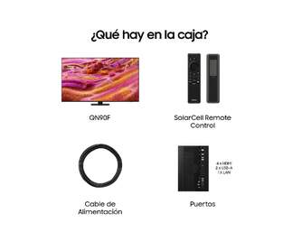 TV SAMSUNG 65%%%quot; TQ65QN90F UHD NEOQLED SMARTTV 165HZ