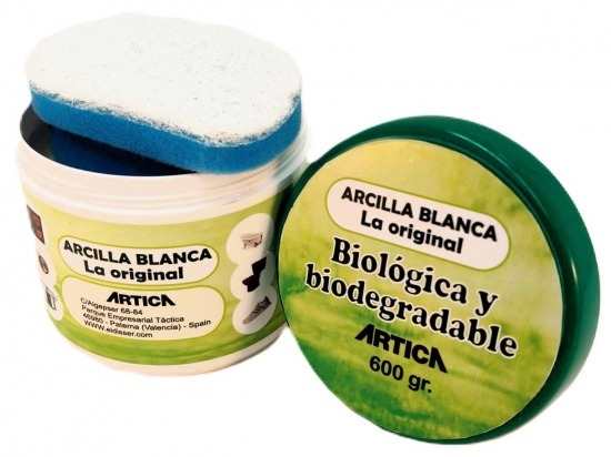 Arcilla blanca limpiadora Artica - Biológica y biodegradable, 600 gr