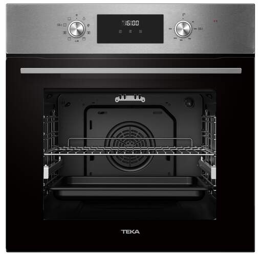 Horno Multifunci&oacute;n Teka HCB6375 - Gu&iacute;a telesc&oacute;pica, soportes cromados ajustables, 70 L, 3000W