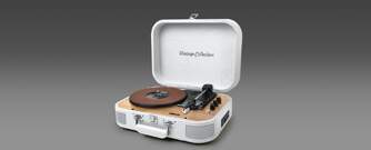 GIRADISCOS ESTEREO MUSE MT-201WW BLANCO BT