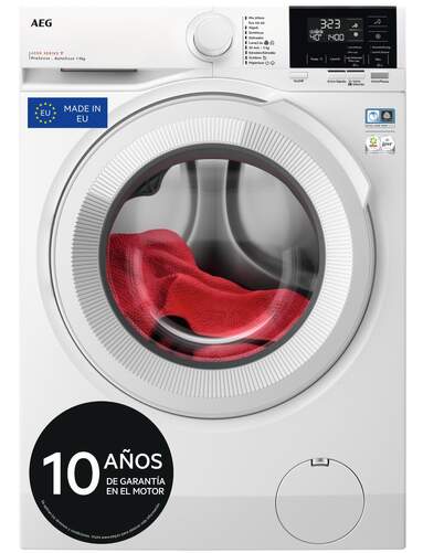 Lavadora AEG LFR6194O2Q ProSense - 9 kg, 1400 rpm, Clase A, AutoDosificaci&oacute;n, 10 Programas, Blanco