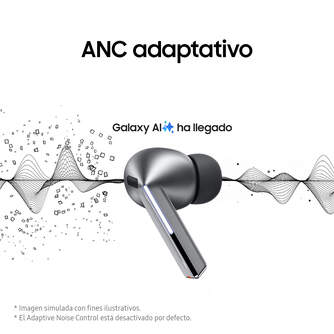 AURICULARES SAMSUNG BUDS3 PRO WHITE