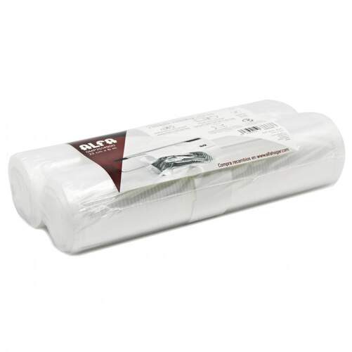 Rollos envasado al vacío ALFA - 2 unidades, 22 cmx6m