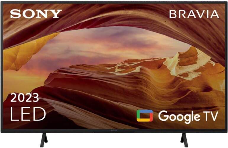 TV 75" Sony KD-75X75W - 4K X-Reality Pro, Google TV, X1 Processor, Dolby Vision/Atmos, MotionFlow