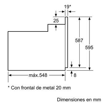 HORNO BALAY 3HB1000X0 INOX ABATIBLE RADIACION