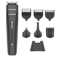 Cortapelo Taurus Hypnos Complet - 8 en 1, Autonom&iacute;a 90 min, 3 Velocidades, Gris