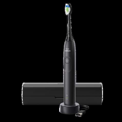 Cepillo Dental Philips  HX7101/02 Sonicare 5300 - Funda, Bater&iacute;a, 3 Velocidades, Negro