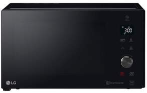 Microondas LG MH7265DPS - 32L, Grill de cuarzo, Smart Inverter, Cristal negro
