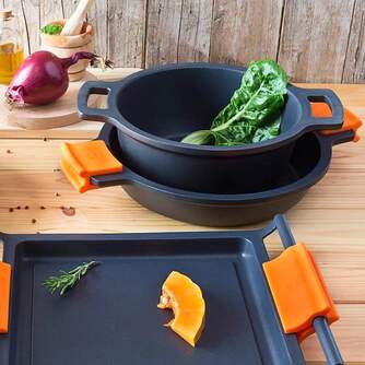 CACEROLA BRA EFFICIENT 28CM ALTA C/TAPA