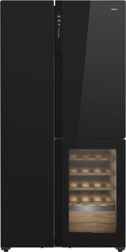 Frigorífico Americano Teka RLF85950 - 183x91x70, Vinoteca, Side by Side, 334 L, No Frost, Negro