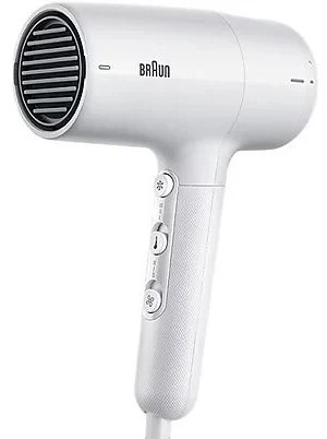 Secador Braun BRHD211E - 2100 W, Filtro Extraible, 3 niveles temperatura, 2 velocidades