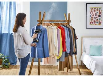 PLANCHA VERTICAL ROWENTA DR8270 VAPOR