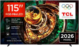 TV TCL 115%%%quot; 115RM9L UHD RGBMINILED GOOGLETV 144HZ