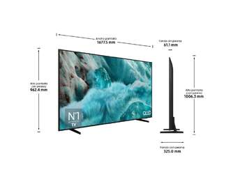TV SAMSUNG 75%%%quot; TQ75Q7F4 UHD QLED SMARTTV IA HDR10 