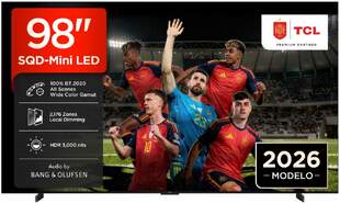 TV TCL 98" SQDMINILED 98C7L - UHD, GOOGLETV, 144 Hz, B&O