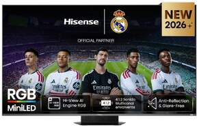 TV Hisense 65" RGB MiniLED 65UR9S - 4K Ultra HD, Smart TV VIDAA 170 Hz, altavoces 30W, HDR10+