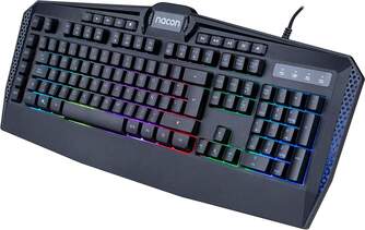 TECLADO NACON PCCL-210ES SEMIMECANICO RGB