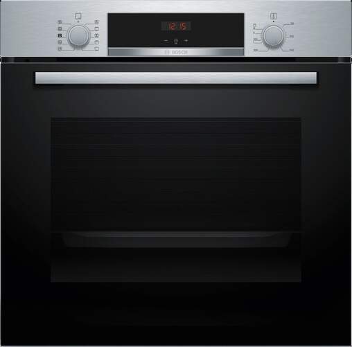 Horno Bosch HQA514ES3 - 71 L, Aqualisis, Clase A+, Cristal, Negro