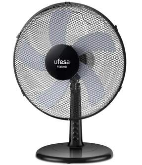 VENTILADOR SOBREMESA UFESA MALMO  40CM 50W NGRO