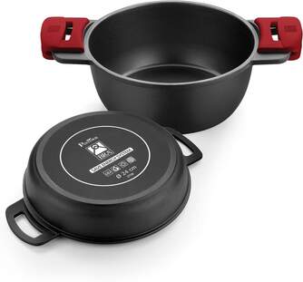 CACEROLA BRA PREMIERE ROJO ALTA 32CM