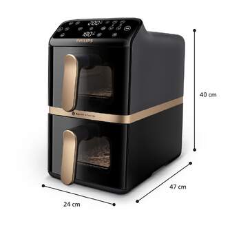 FREIDORA AIRE PHILIPS NA462/70 5 5L VERTICAL