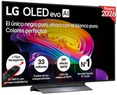 TV LG 48" OLED evo 48C64LA - 4K Ultra HD, a11 AI 4K Gen3, 144 Hz, 40W Dolby Atmos, HDR10
