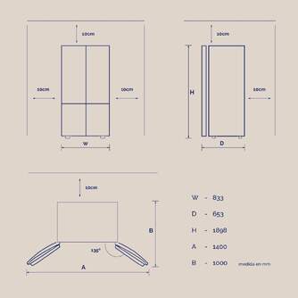 FRI. ARTICA AFEA18983F515I/MAXICOOL515EI 189x84 4P