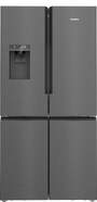 Frigor&iacute;fico Americano Siemens KF96DAXEA - 183 x 91 cm, 4 puertas, 574 litros, Clase E, Inox
