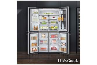 FRI. LG GMG960MBJE 179x91 638L 4P INOX INSTAVIEW