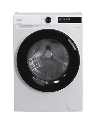 Lavadora Candy BR412BL8S - 12 kg, 1400 rpm, Clase A, 72 dB, 16 programas, Wi-Fi con la App hOn