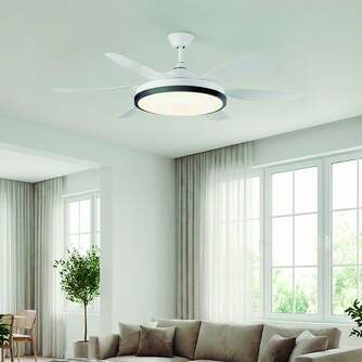 VENTILADOR TECHO ORBEGOZO CP165132 DC 45W BLANCO