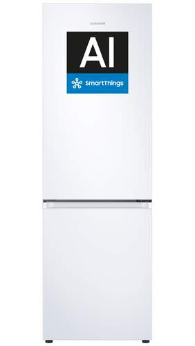 Frigor&iacute;fico Combi Samsung RB34C600CWW/EF - Clase C, 185cm, 344L, SpaceMax, NoFrost, WiFi