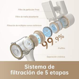 ASPI. ESCOBA DREAME R10 120AW 60MIN 