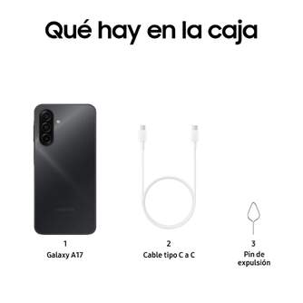 SMARTPHONE SAMSUNG A17 4/128 6,7%%%quot; BLACK