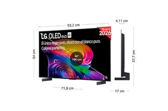 TV LG 42%%%quot; 42C64LA UHD OLED EVO A11 165HZ WEBOS26