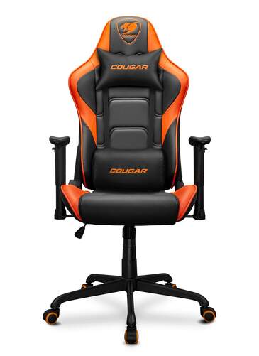 Silla Gaming Cougar Armor Elite - Reclinable, ajuste altura, reposabrazos 2D, estructura acero