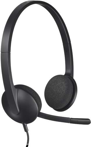 Auriculares PC Logitech H340 981-000475 - Stéreo, Micrófono Supresión Ruido, USB-A