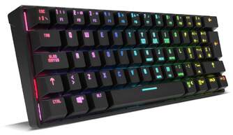 TECLADO KROM MINI GAMING KLUSTER RGB WIRELESS