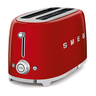 TOST. SMEG TSF02RDEU 2R LARGA ROJO 1500W