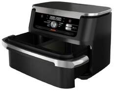 Freidora de aire Ninja AF500EU - 10&#39;4 L, Doble, Separable, 7 programas, Negro