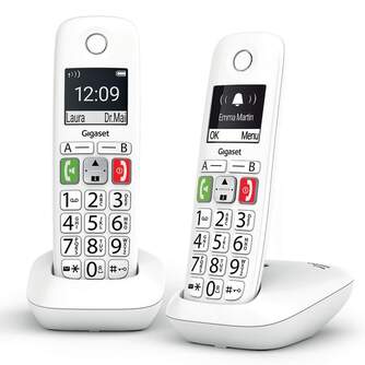 TELEFONO DECT GIGASET E290 BLANCO