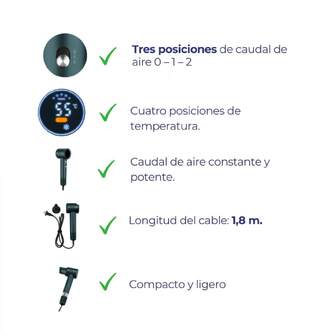 SECADOR JATA JBSC1600 BLDC 1600W DIGITAL