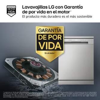 LVJ. LG DF142FV 5P QUADWASH 45DB INOX