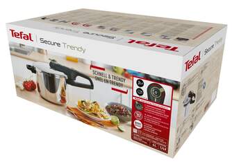 OLLA PRESION RAPID. TEFAL P25804 SECURE TR 4L VERD