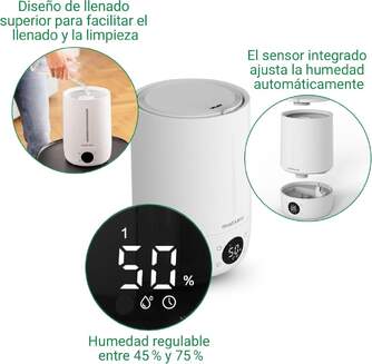 HUMIDIFICADOR MEDISANA AH663 4,5L SENSOR