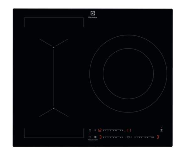 Placa de inducci&oacute;n Electrolux LIV63340CK - 60 cm, 3 fuegos