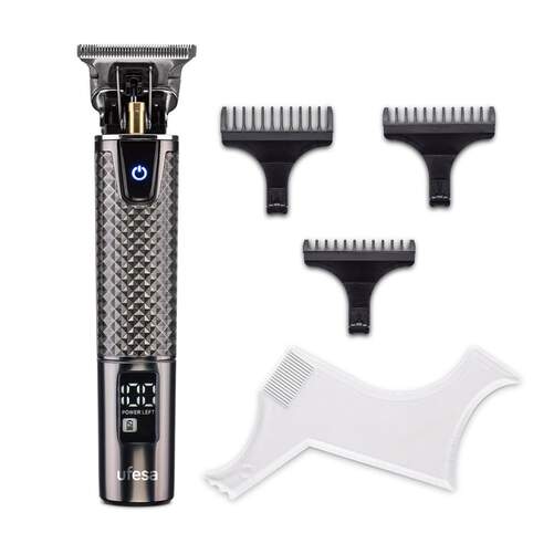 Cortapelo Ufesa Razon Fade Difital - 1000 W, Batería, Negro, Inox