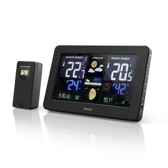 EST. METEOROLOGICA HAMA 00186380 PREMIUM USB I/E